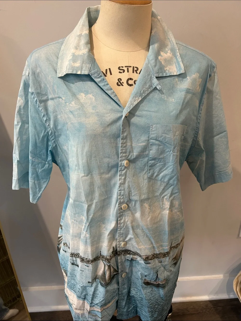 Todd Synder X‎ John Derian Harbor Camp Collar Shirt